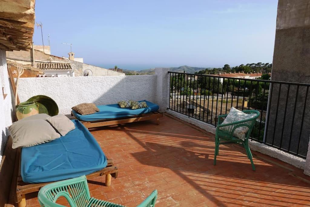 Casa Clara Pueblo, Mar Y Montana Villa Aigues Luaran gambar